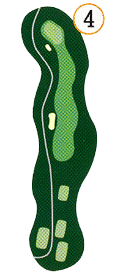 Hole 4 map