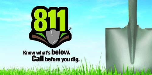 Call 811 before you dig Opens in new window
